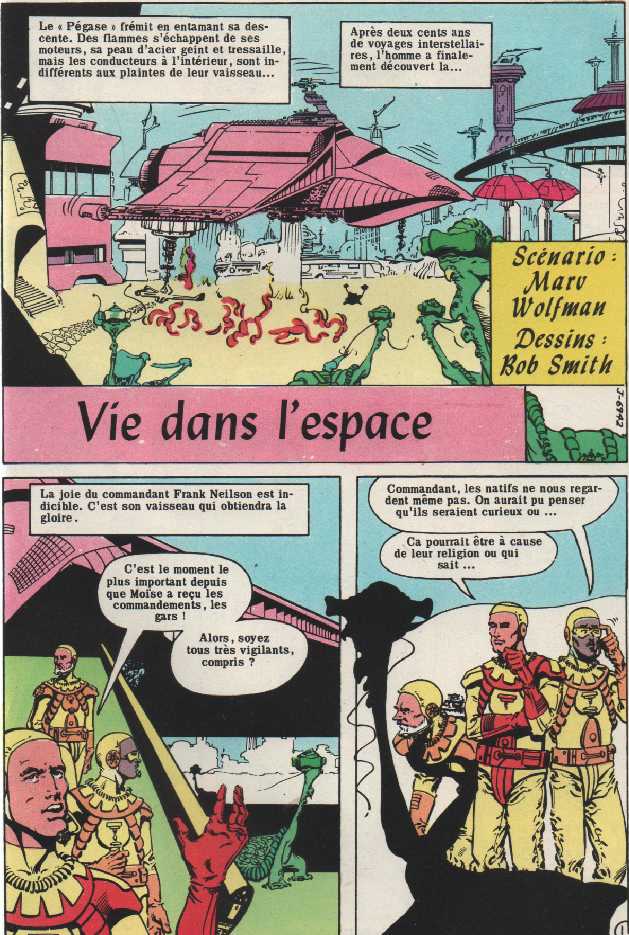 Planche BD dessine par Bob Smith